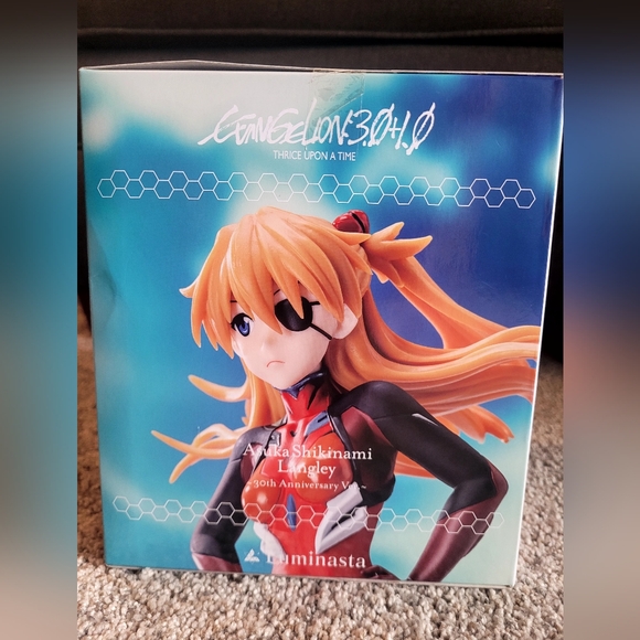 NIB SEGA Evangelion Asuka Langley Figure - Picture 3 of 8